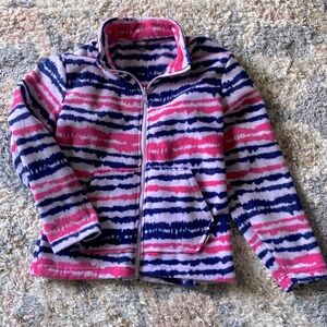 EDDIE BAUER FLEECE ZIP UP- girls